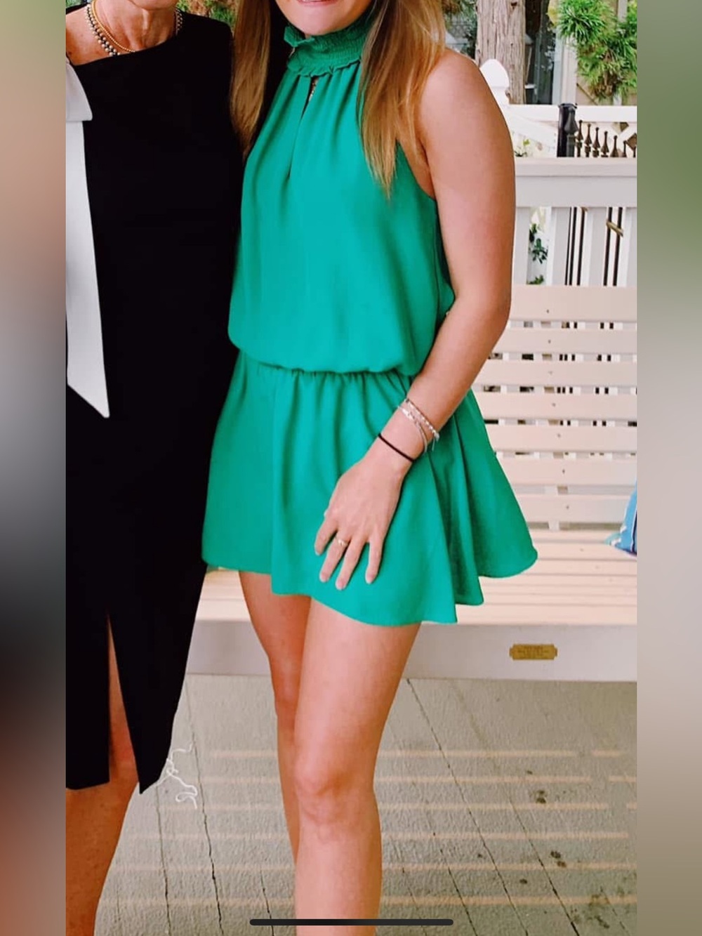 Amanda Uprichard green dress